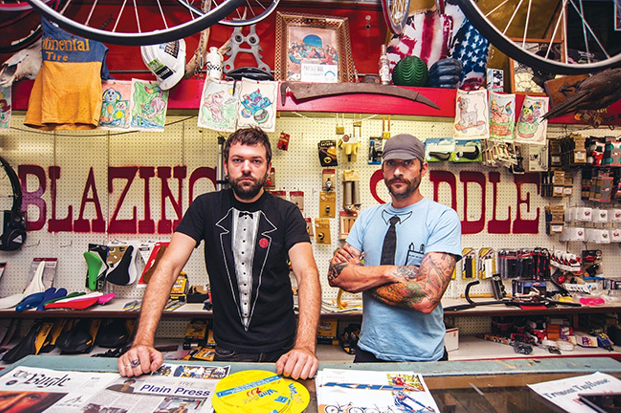Owners, Blazing Saddle Bike Shop