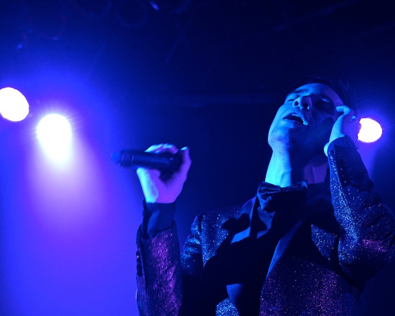 Panic at the Disco performing last night at House of Blues