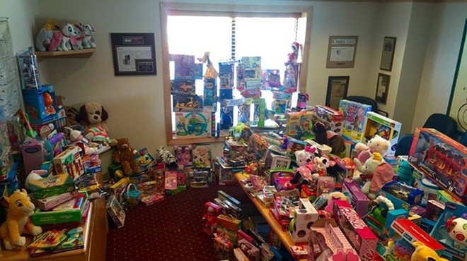 Photo: Zeppe's Toy Drive for the Kids of Rainbow Babies and Children's