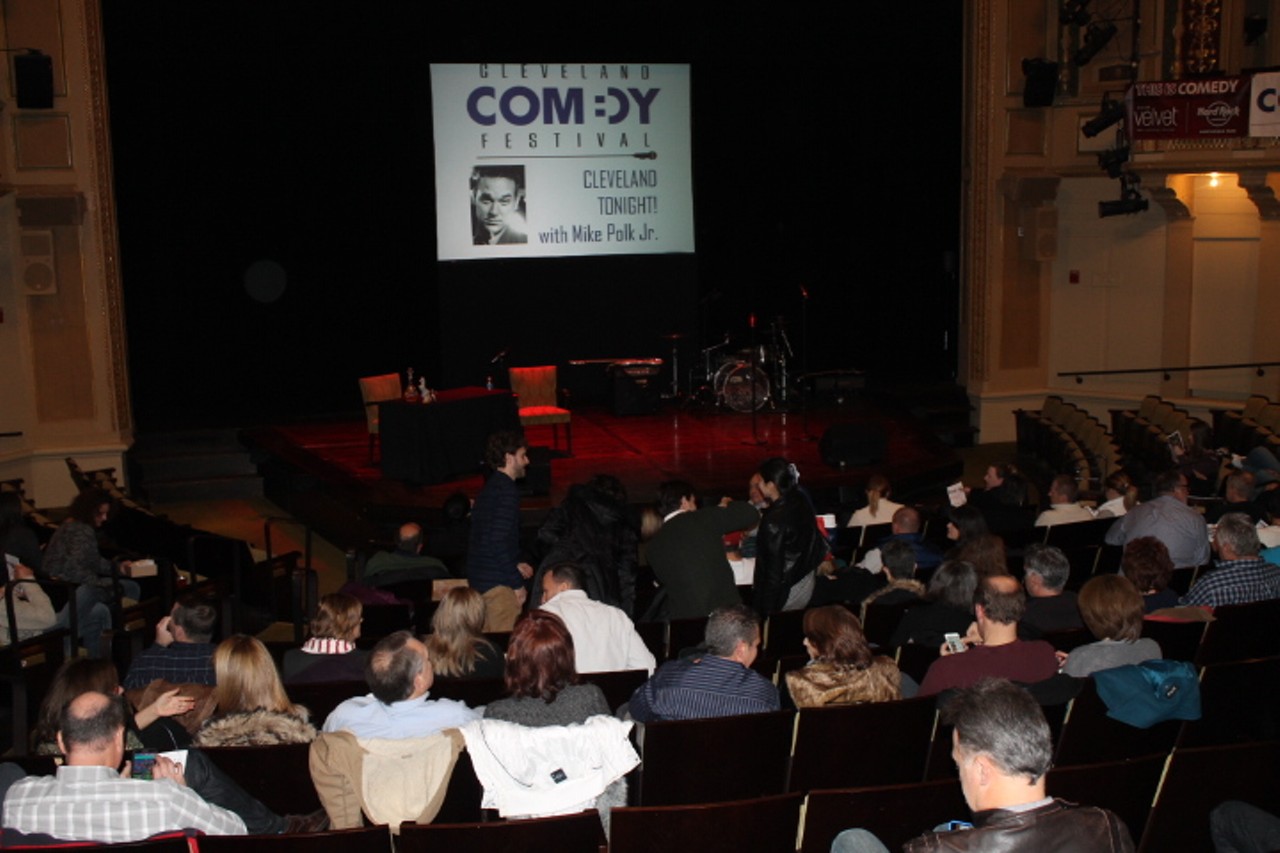 Photos from Mike Polk Jr. Performing at the Cleveland Comedy Festival