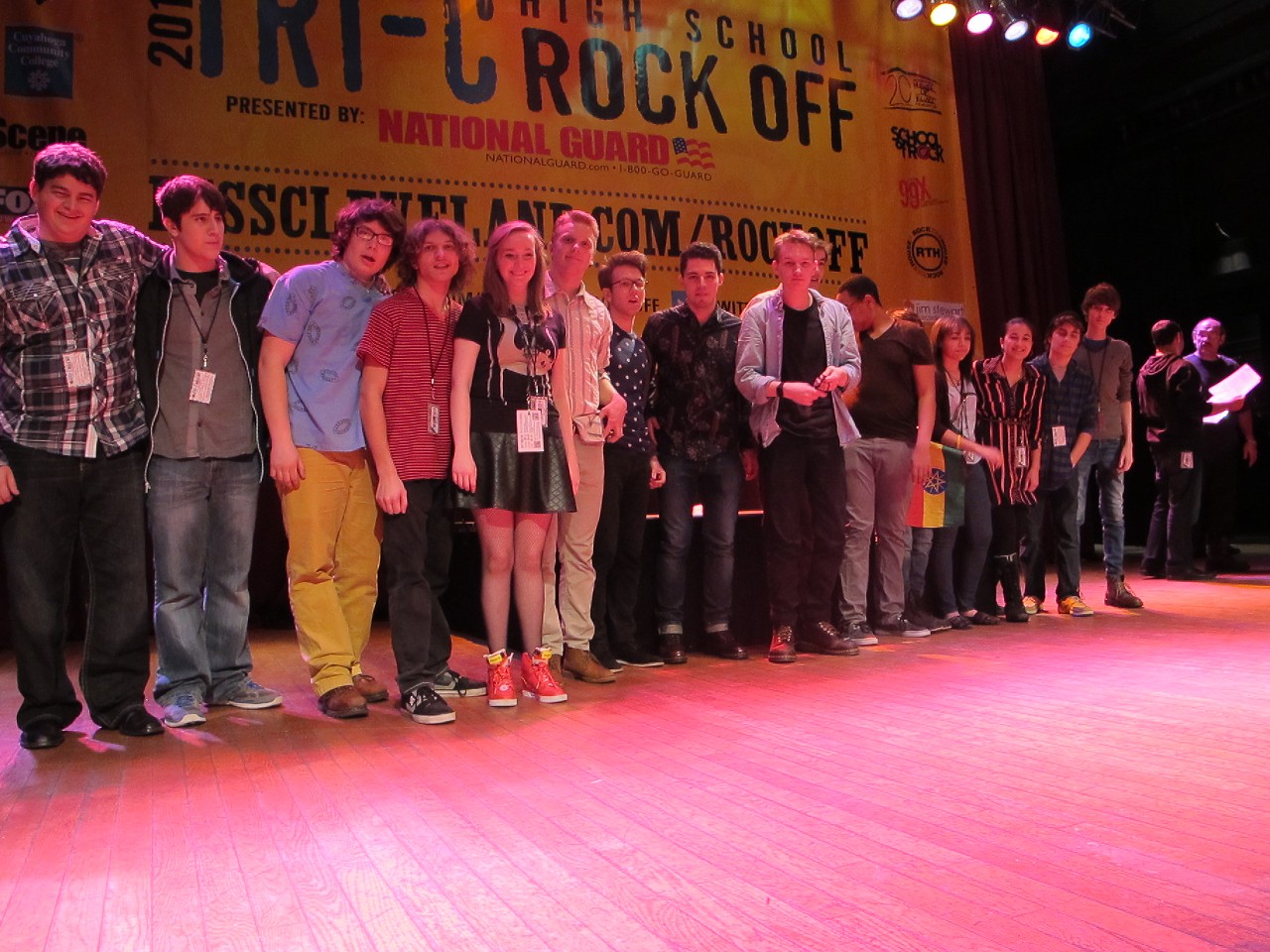 Photos from Round 1 of the 18th Annual High School Rock Off