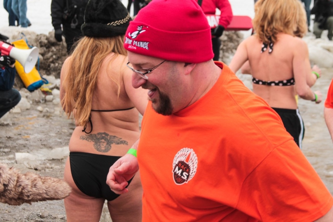 Photos from the Annual Cleveland Arctic Plunge at Edgewater Park