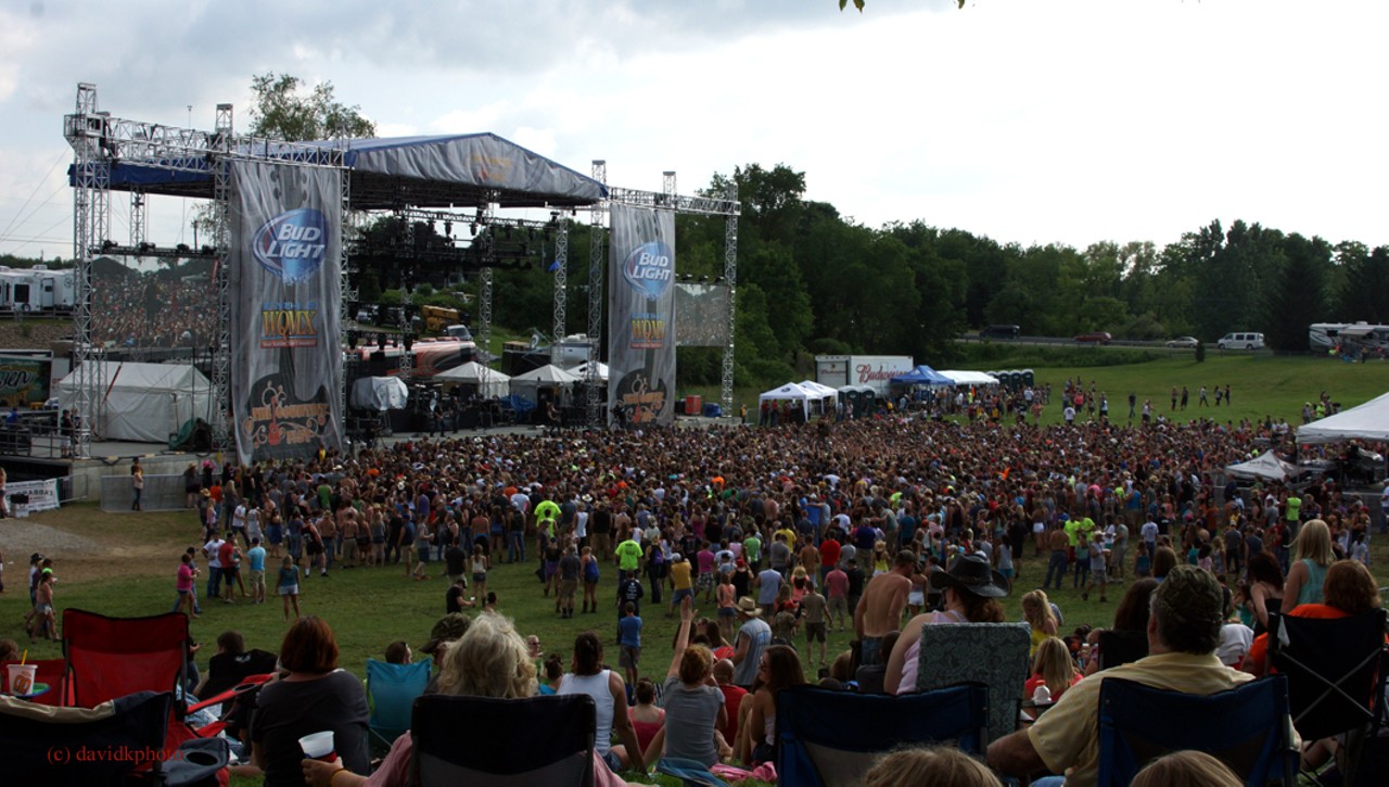 Photos of Day One of The Country Fest at Clay's Park