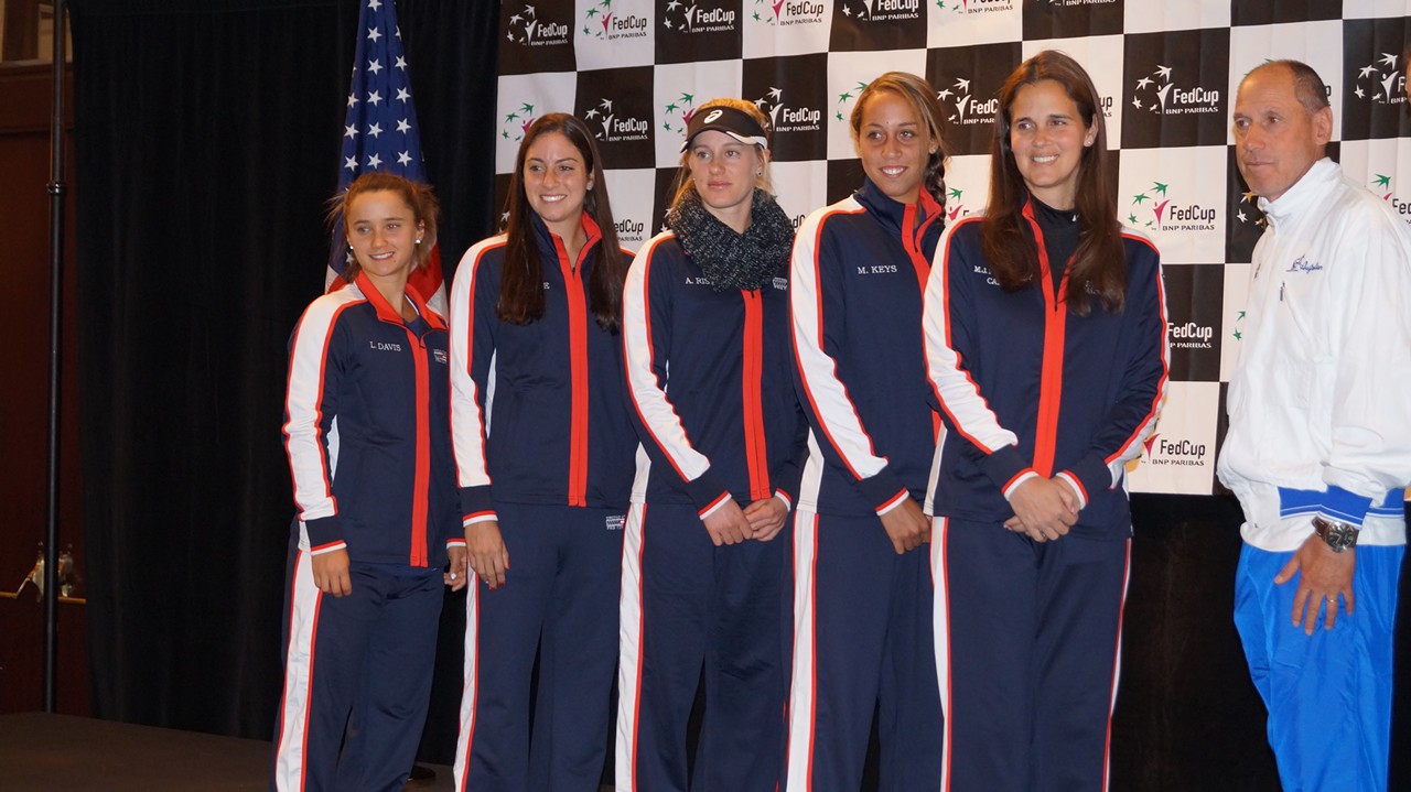Pics from the FedCup Draw Ceremony