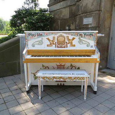 Presented by the Cleveland International Piano Competition and Case Western Reserve University, “Play me, I’m Yours" will feature 25 creatively-decorated pianos throughout UPTOWN in University Circle and downtown Cleveland. The pianos are to be played by people of all ages and skill levels. Today is the last day that this colorful piano exhibition will be on display- so get out there and play!
