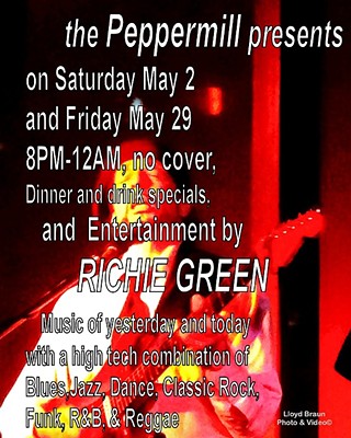 Richie Green at the Peppermill Friday May 29