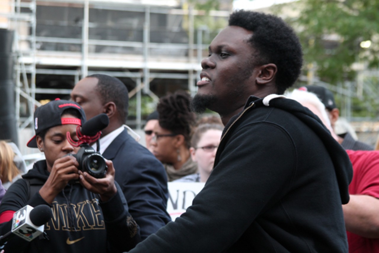 Scenes from the Aug. 14 Rally Against Brutality