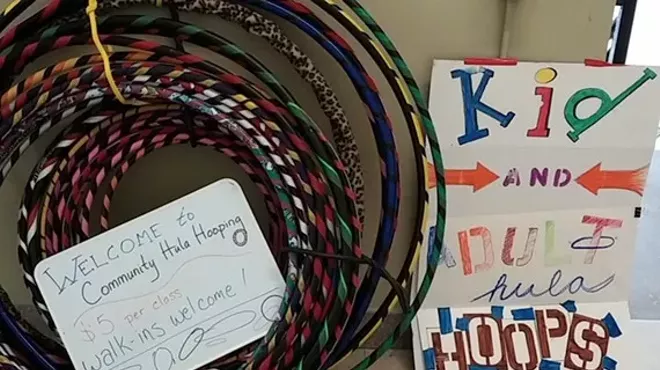 Image: Community Hula Hoop class (beginning-intermediate)