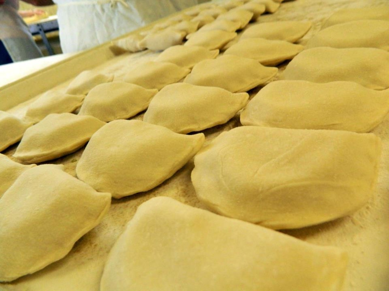 Since 1948, Rudy's has been representing Parma with delicious pierogies like spinach & mozzarella and apple! Try some today at 5580 Ridge Rd, Parma.