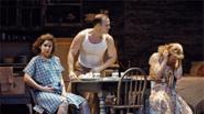 Streetcar at the Play House: Mares, Field, and Resnick take on Stella, Stanley, and Blanche.