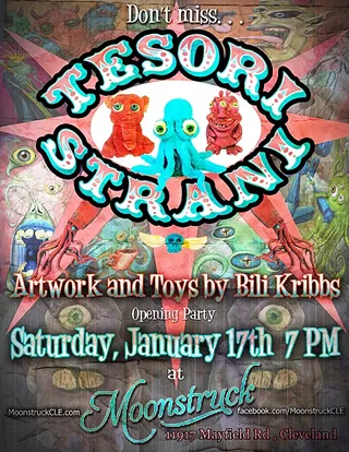 TESORI STRANI at Moonstruck in Little Italy