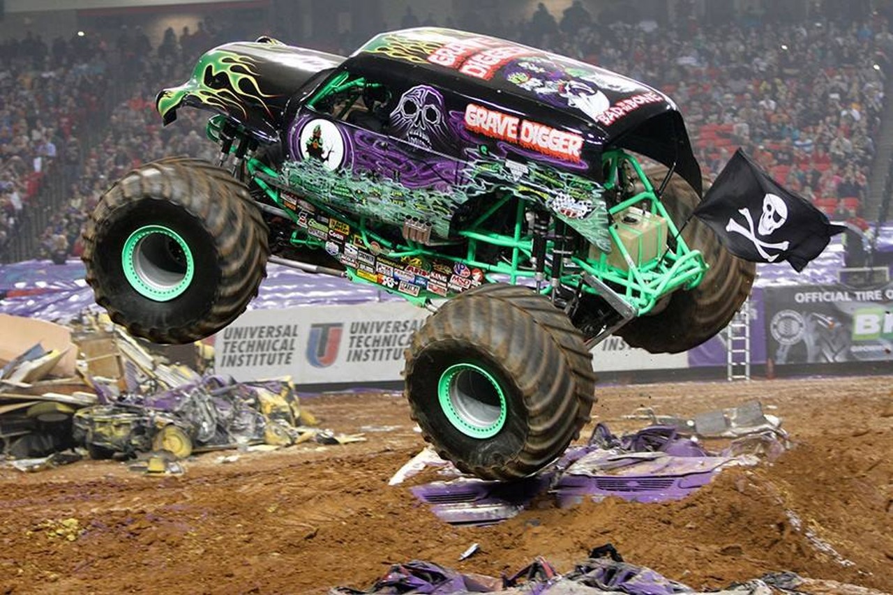 The annual Monster Jam truck show will smash through Quicken Loans for Valentine's Day. Break away from the typical night out to see some cars destroy each other; romantic, right? Tickets range from $12 to $57.