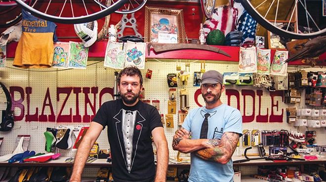 The Bike Guys: James Rychak and Travis Peebles