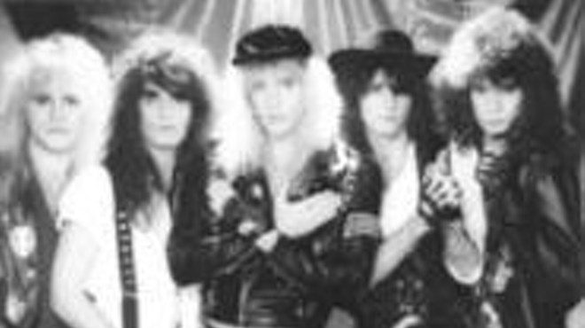 The legacy of big hair and leather: Warrant, circa 
    1989.