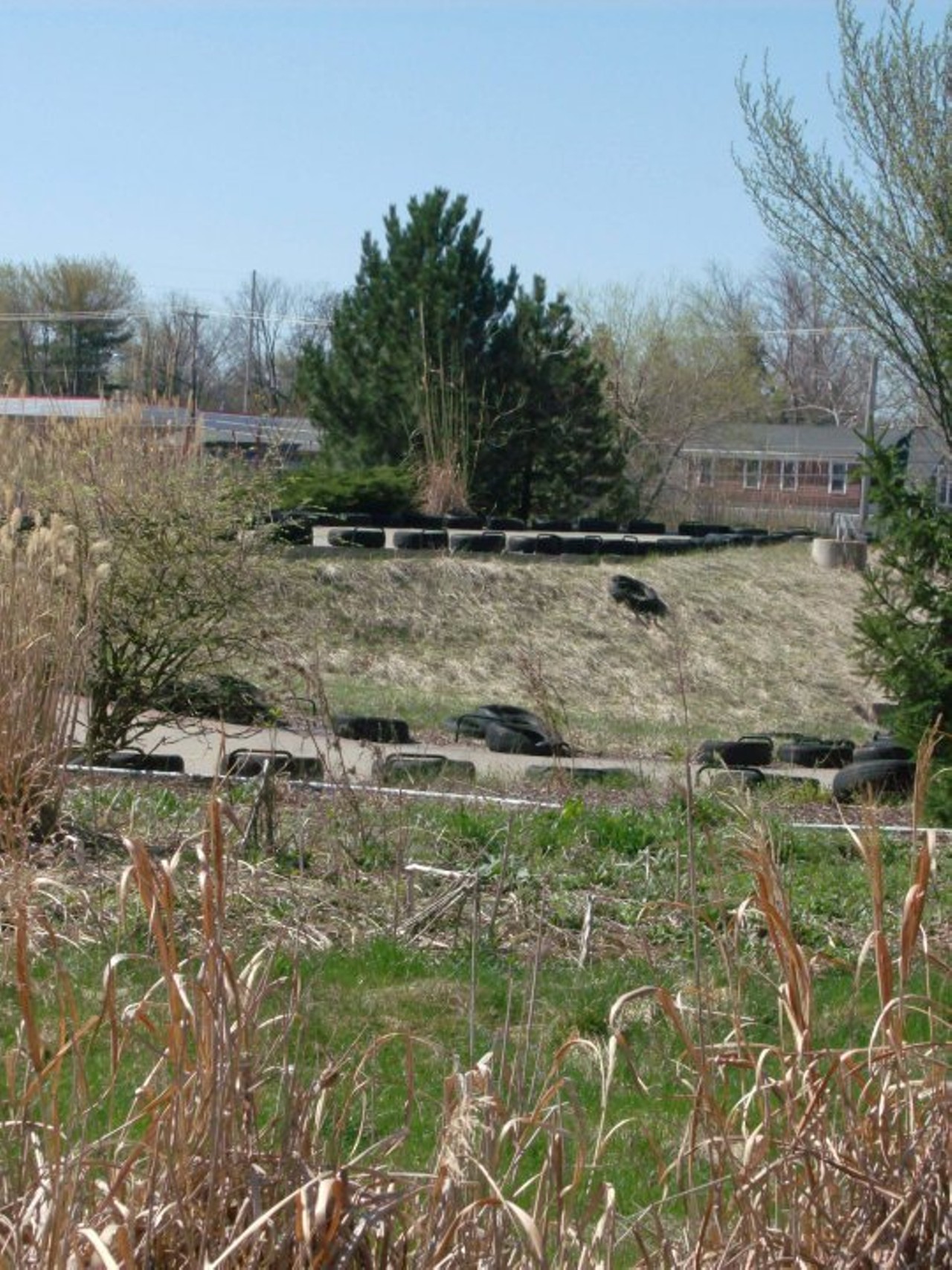 The remains of Thunder Alley Speedway