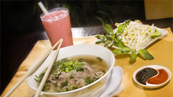 The yin and yang of Asian dining: Pho Saigon and Bubble Tea.
