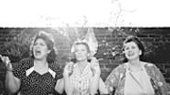 Three Italian American housewives keep the home 
    fires burning during the wartime summer of 1945.