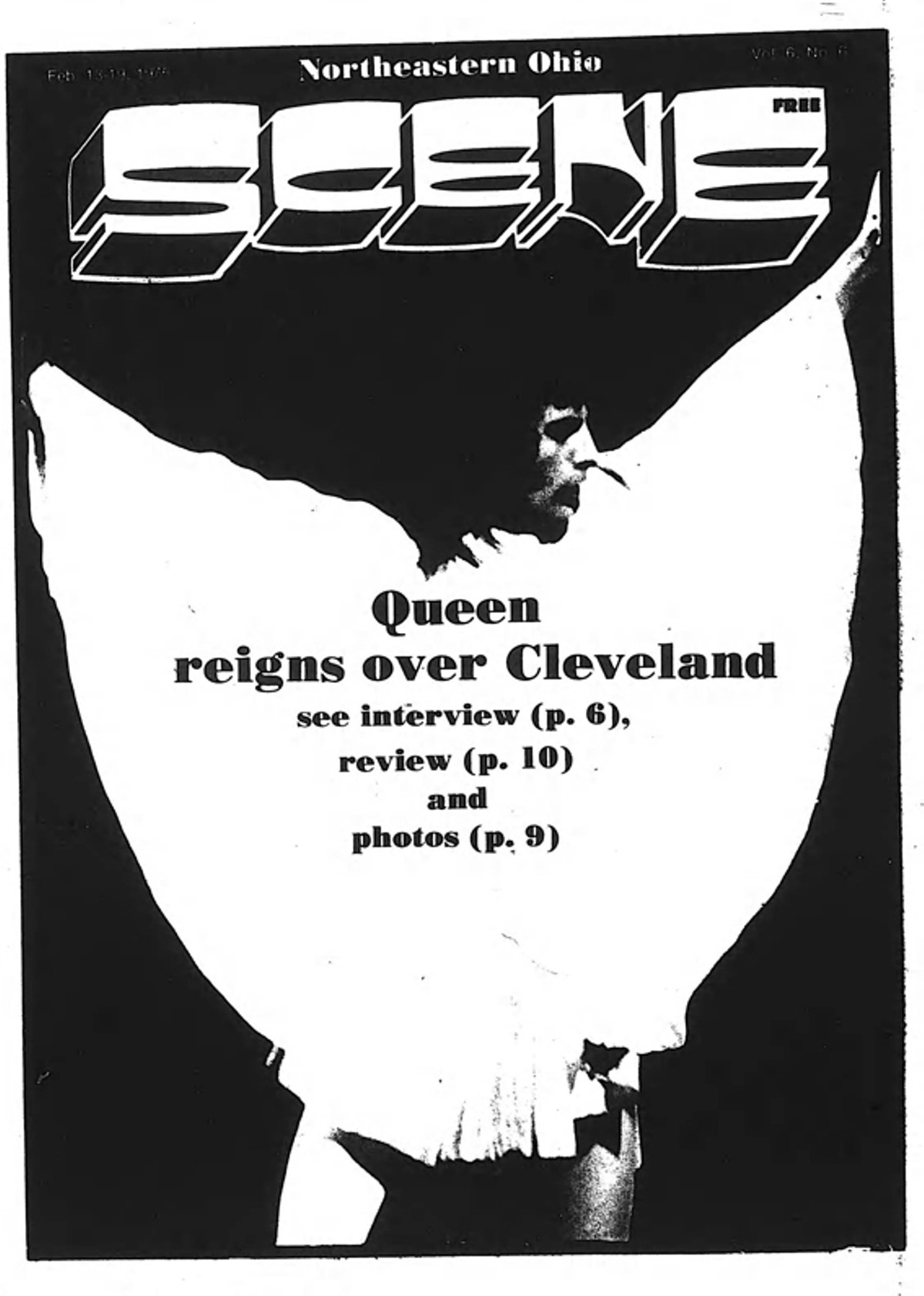 Rewind: 45 Years Ago On This Date Queen Graced the Cover of Cleveland Scene