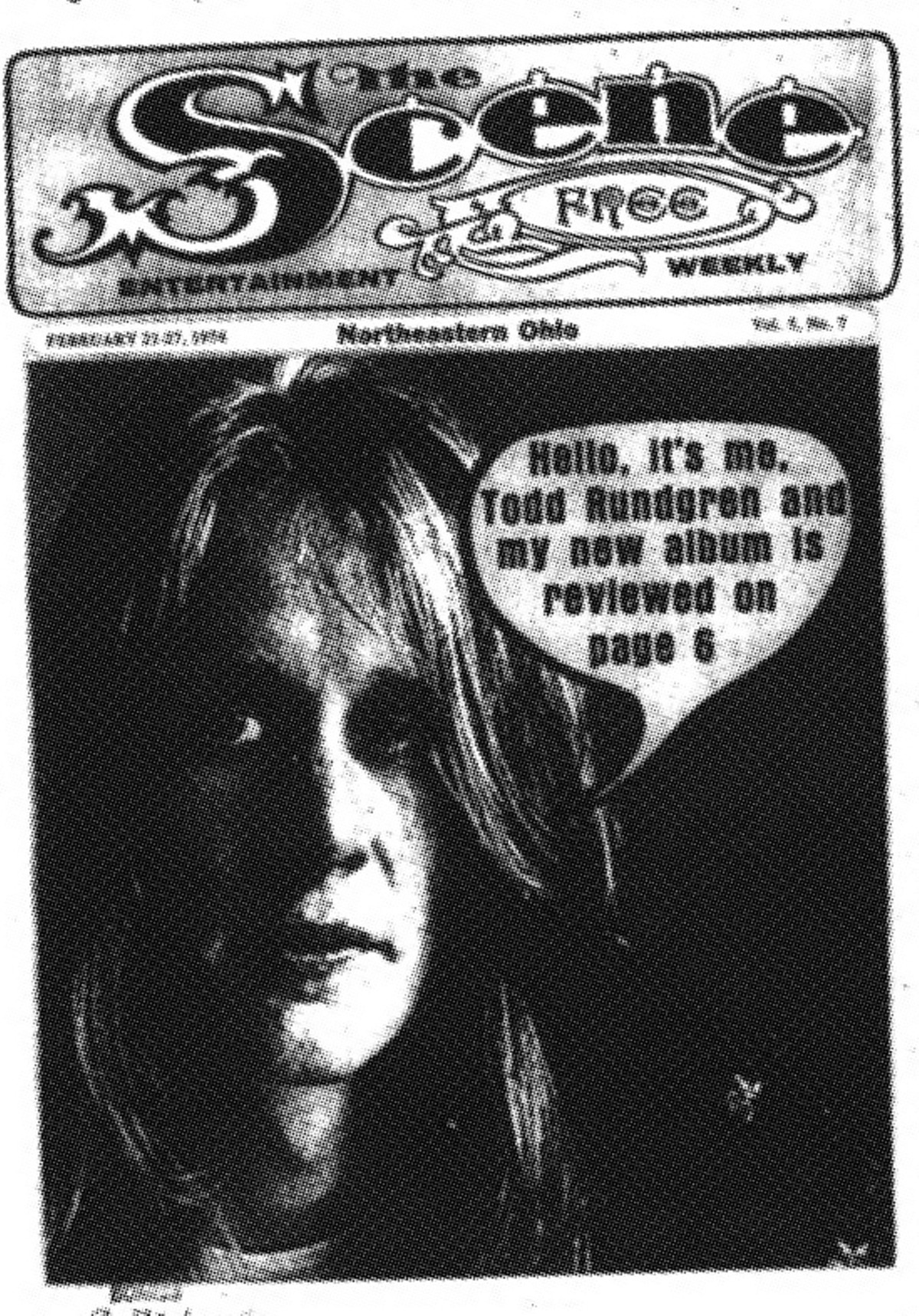 Rewind: 47 Years Ago On This Date Todd Rundgren Made the Cover of Scene
