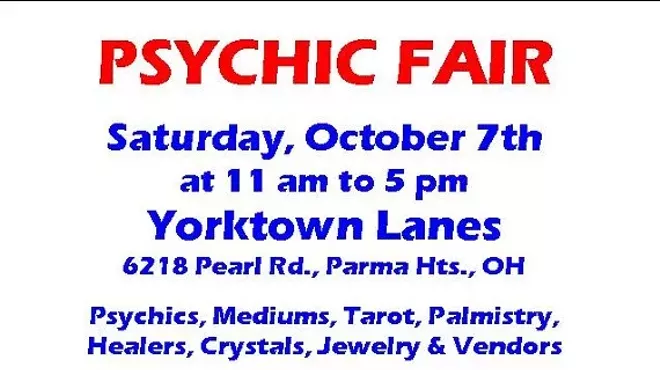 Image: Melinda's Psychic Fair