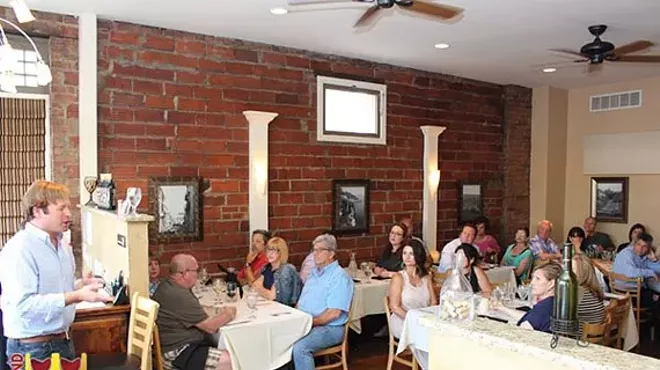 Image: Treasure Hunter Winemaker Dinner with Hunter Vogal