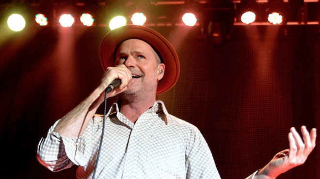 Gord Downie performing at House of Blues.