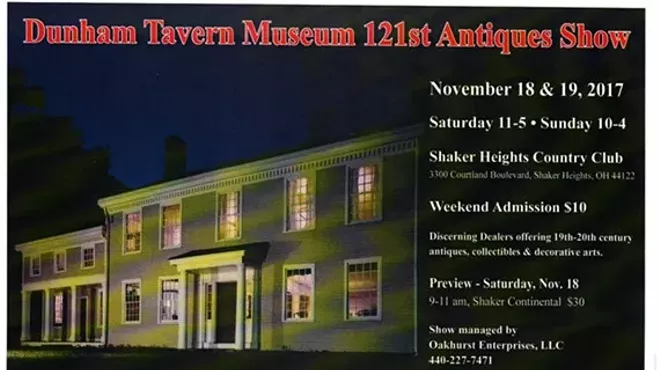 Image: Dunham Tavern Museum Antiques Show