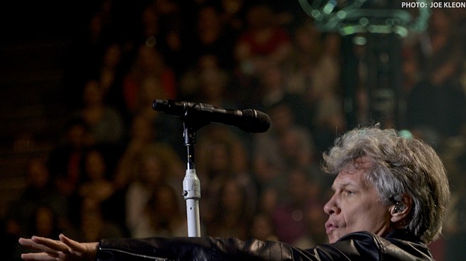 Bon Jovi performing at the Q earlier this year.