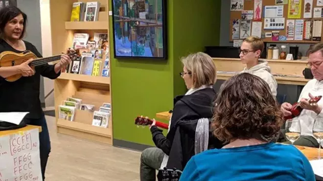 Image: Rockin' the Ukulele