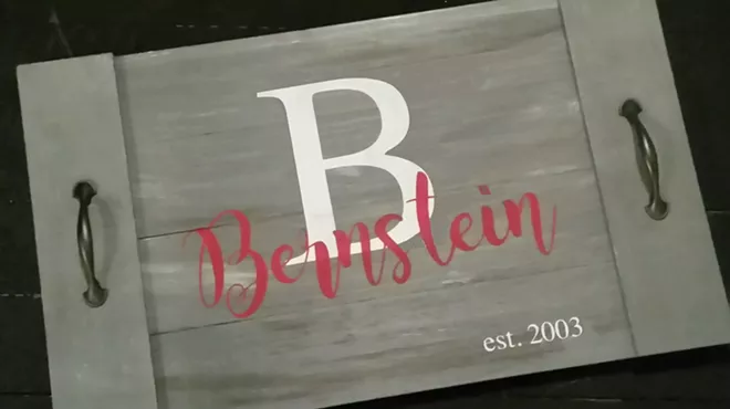 Image: Sip and Create: Wooden Tray Workshop