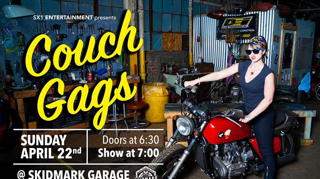SX1 Entertainment Revs Up the Comedy Scene with 'Couch Gags' at Skidmark Garage