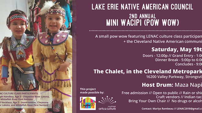 Lake Erie Native American Council - 2nd Annual Mini Wacipi (Pow Wow)