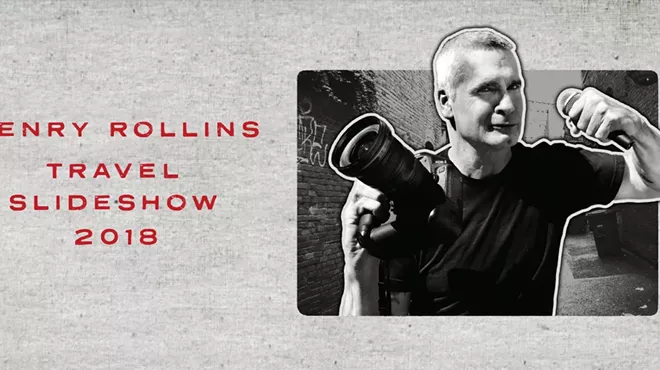 Image: Henry Rollins Travel Slideshow Tour