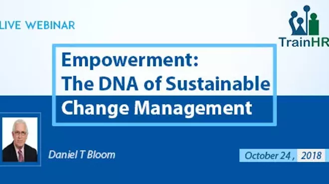 Image: Empowerment: The DNA of Sustainable Change Management