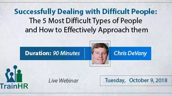 Image: Successfully Dealing with Difficult People: The 5 Most Difficult Types of People and How to Effectively Approach them