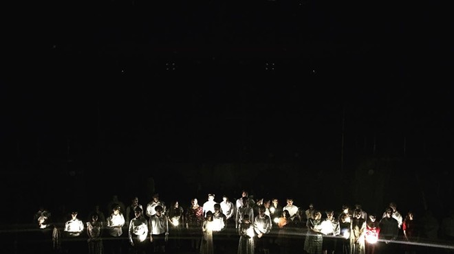 Near West Theatre Performed 'Spring Awakening' By Candlelight on Saturday During Power Outage