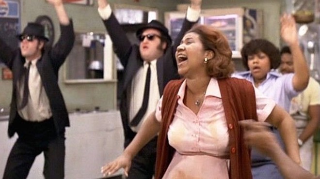 Cedar Lee Theatre is Playing 'The Blues Brothers' on Wednesday in Honor of Aretha Franklin