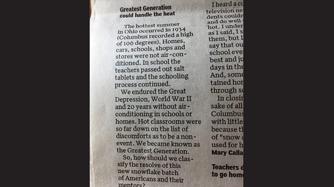 Ohio Man Claims 'Greatest Generation' Didn't Need Today's 'Snowflake' Heat-Related School Cancellations