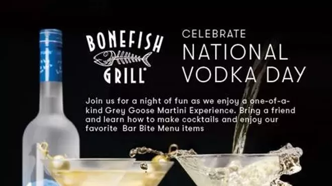 Image: National Vodka Day Cocktail Class at Bonefish Grill