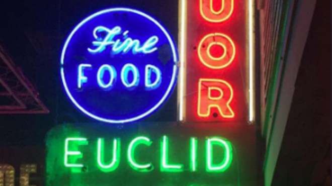 The Original Euclid Tavern Sign is Alive and Well at Jason Aldean's Bar in Nashville