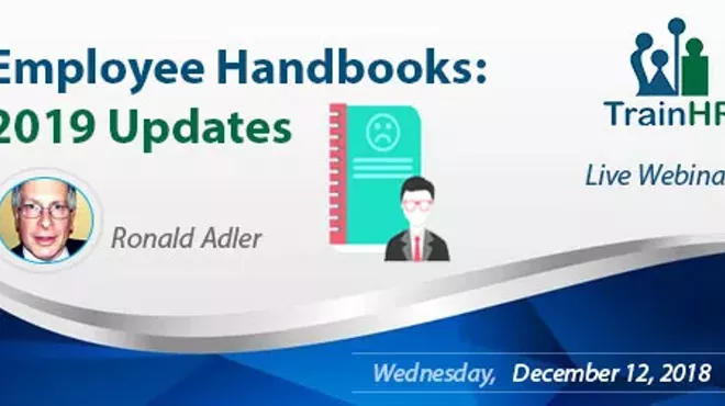 Image: Employee Handbooks: 2019 Updates