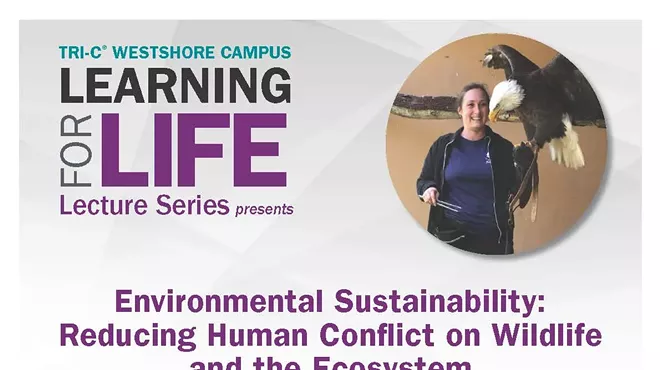Image: Environmental Sustainability: Reducing Human Conflict on Wildlife and the Ecosystem With Taryn Leach, Wildlife Specialist, Lake Erie Nature & Science Center