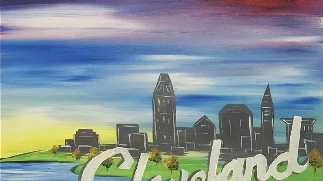 Image: Welcome to Cleveland Painting