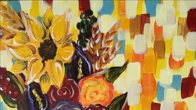 Image: Fall Bouquet Painting