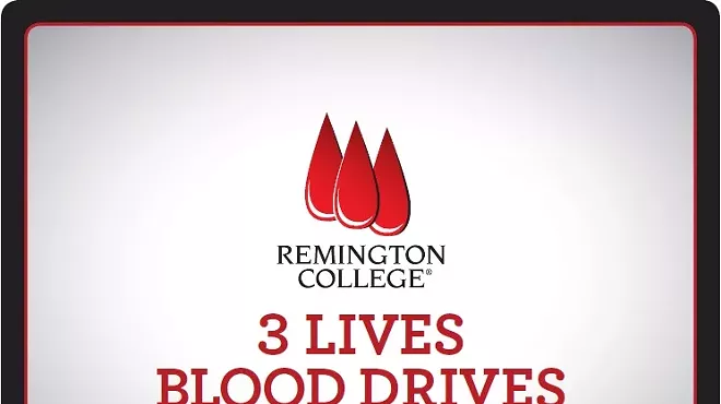 Image: Minority blood donors needed for 3 Lives Blood Drive at Remington College Cleveland Campus