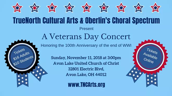 Image: TrueNorth and Choral Spectrum Perform Veterans Day Concert