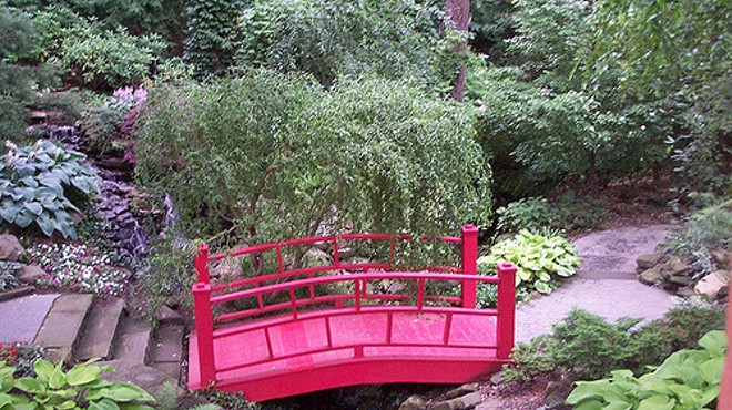The Japanese Garden at Cleveland Botanical Garden.