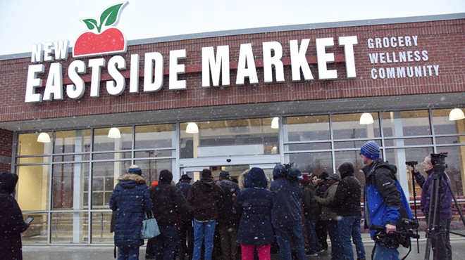 The opening of the Eastside Market, (2/20/19).