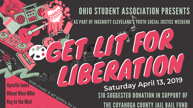 Get Lit for Liberation Fundraiser to Shed Light on Injustices at the Cuyahoga County Jail
