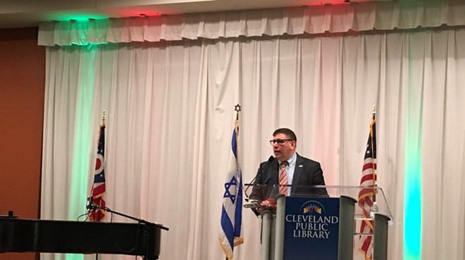 Global Cleveland's Joe Cimperman at the Inaugural Sister Cities Conference, (5/2/19).